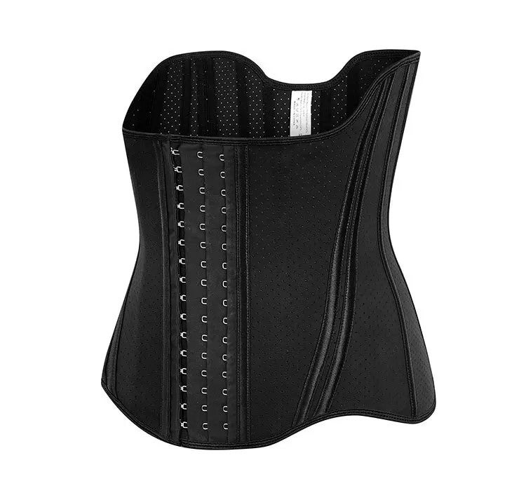 Bluejw Women's Latex Waist Trainer Plus Size Body Shaper Corset Waist Trimmer Girdle Hook Cincher Slimming Belt for Weight Loss Gym - Image 4