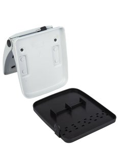 Deli Deli E0126 80mm Hole Distance Φ6mm Hole Diameter Plastic+Metal Two-hole Punch Max. 35 Sheets, Warm Gray/Black Gray/Light Blue Asst. 1PCS/Color Box - Perfect for Office, School & Home Use  - Image 3