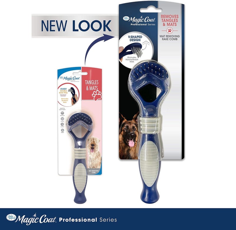 Four Paws Magic Coat Professional Series Mat Remover Rake Comb for Dogs and Cats - Image 5