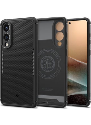 Core Armor MagFit Samsung Galaxy S25 EDGE Case Cover with Magsafe (2025) - Matte Black - pzsku/Z91BA558A70EE80FD7EF7Z/45/1747216321/e0f2b4a8-c4b5-41b6-8c68-c95077c70c89