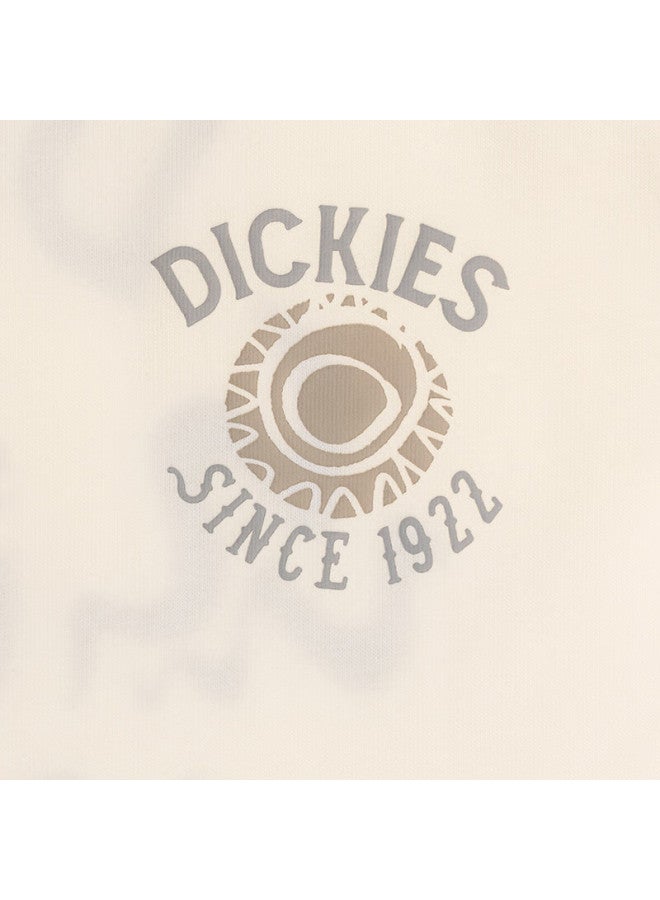 Dickies Loose Fit Comfortable All-match American Short Sleeve T-shirt With Back Print Dk0a87dc Cream Color L - Image 2