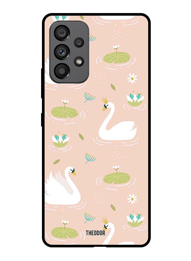 Protective Case Cover For Samsung Galaxy A53 5G   Swans