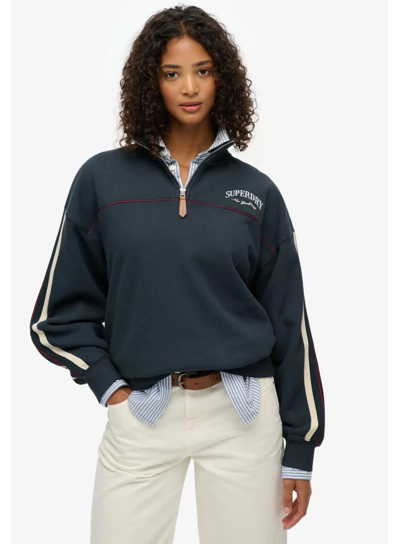 Superdry Country Club Tape Henley Jumper