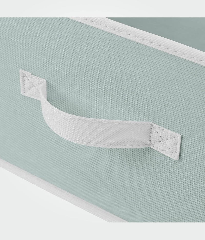 SH.NASIMA MANUFACTURER SH NASIMA Wardrobe Clothes Organizer Storage Box Foldable Closet Drawer Organizer for Underwear Socks Scarves Leggings Skirts y Pack Of 2 Grey  - Image 2