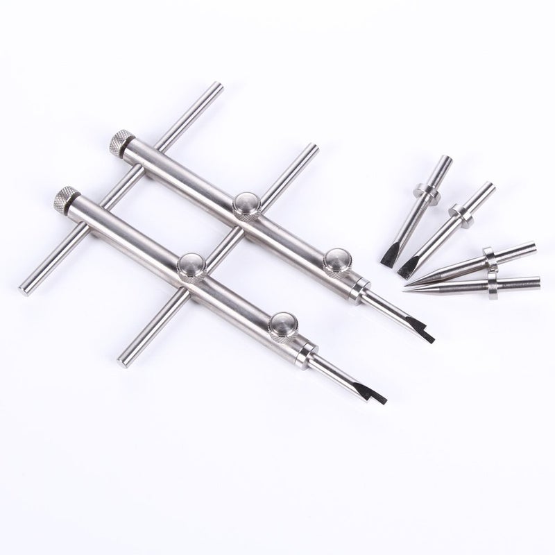 Foto4Easy Professional Camera Lens Repair Opening Tool Spanner Wrench-Flat Half Flat & Pointed (Special Designed For Tiny Lens) - Image 4
