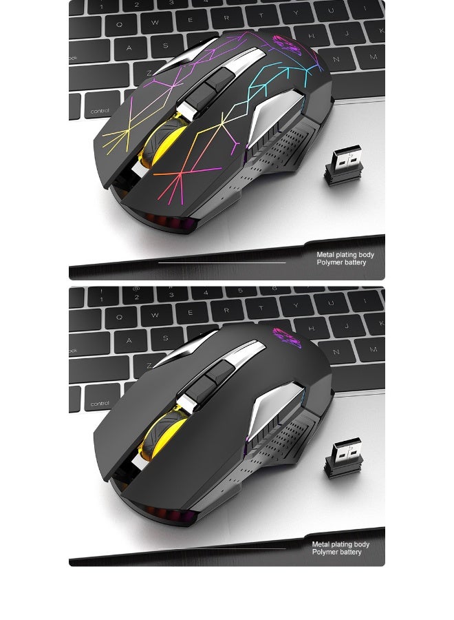 Free wolf X18 Wireless Gaming Mouse with Rechargeable Battery - Image 1