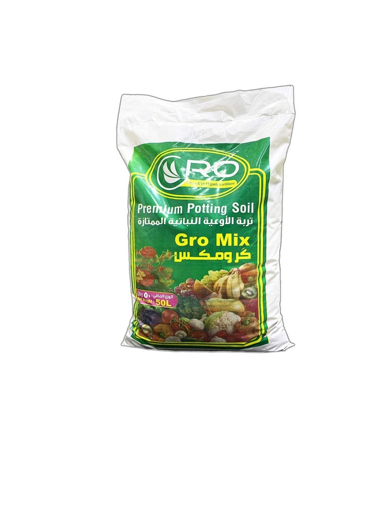 SUCCESS Gro-Mix Premium Potting Soil | Raised Bed Soil 50L - Image 1