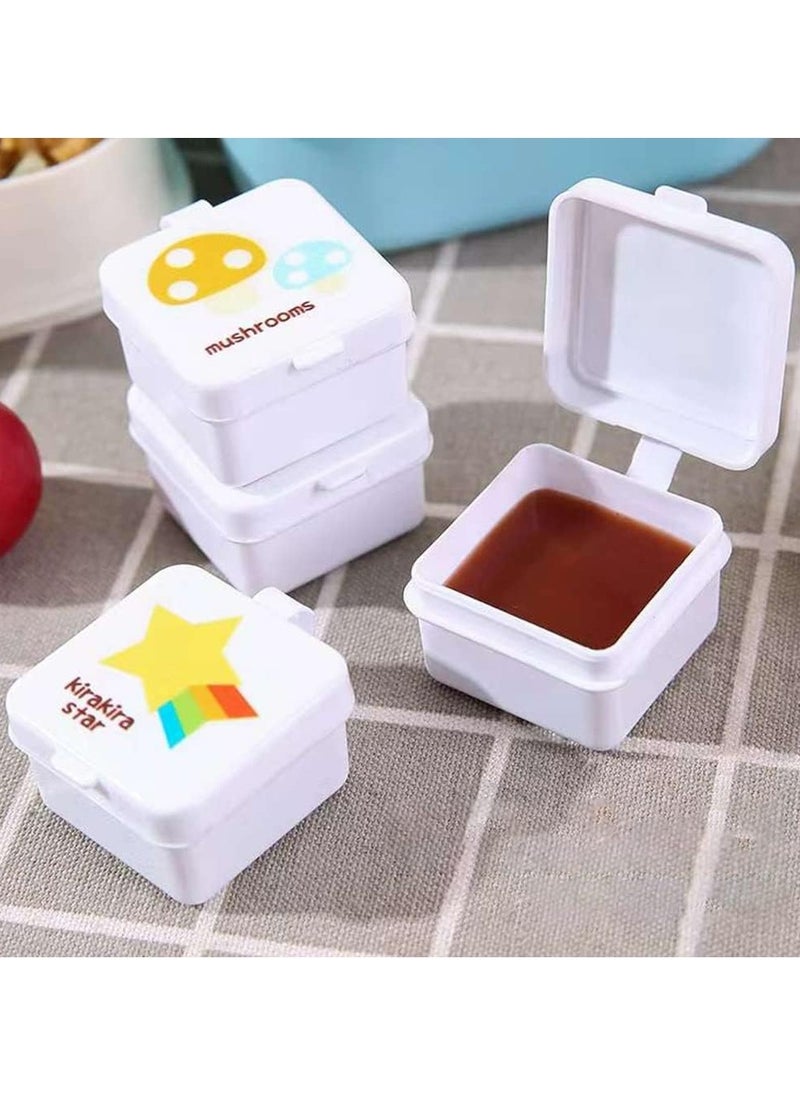Oasisgalore - 8 Pack Sauce Bottle white Sauce Box Ketchup Bottle Kitchen - Image 1