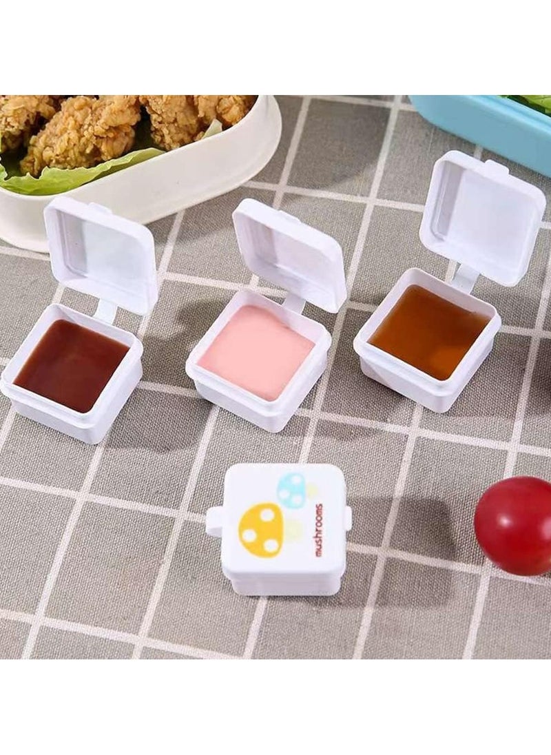 Oasisgalore - 8 Pack Sauce Bottle white Sauce Box Ketchup Bottle Kitchen - Image 1