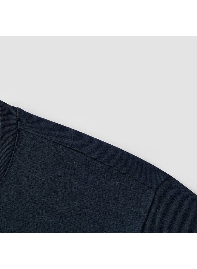 سيمير Semir رجالي Slim Fit ربيع جديد قطني قصير الأكمام تي شيرت لون صلب ملابس داخلية أبيض تي شيرت 109925100101 - Image 4
