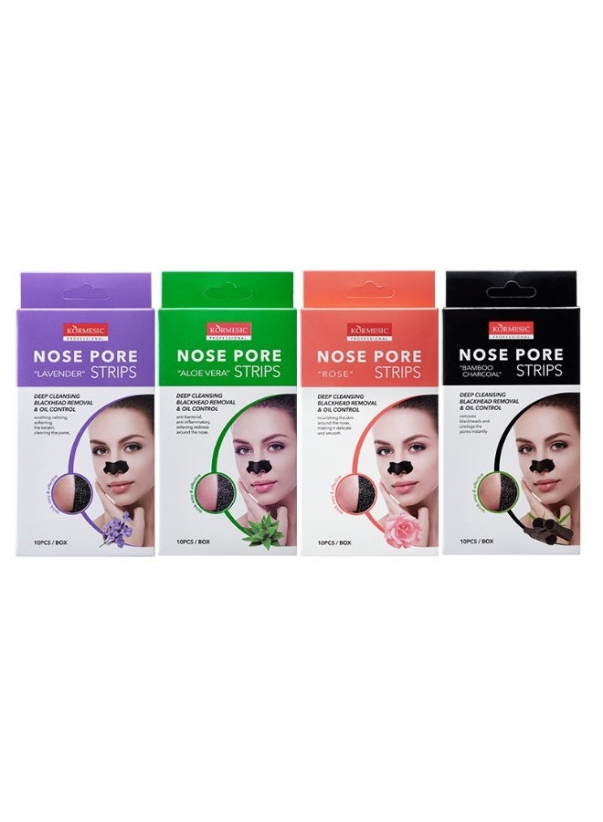 Kormesic KORMESIC tear-off box nasal mask nasal mask convenient and fast 10 pieces per box aloe vera nasal mask - Image 2
