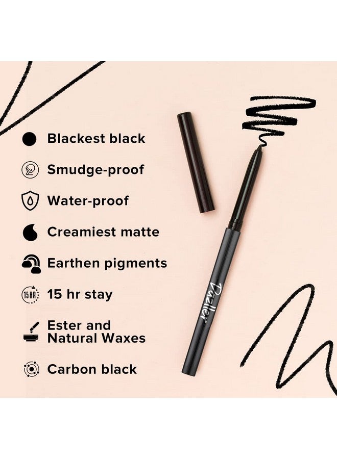 DAZLLER Mini Glam Kit 8 In 1 Contains Kajal & Kohl Eyebrow Pencil Eyeliner Mascara Foundation Compact Lipcolour (2) - Image 3