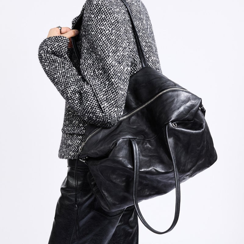 Women's Leather Tote Shoulder Bag - Image 3