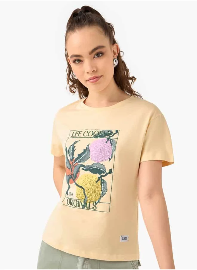 Lee Cooper Lc Logo Tee For Female
