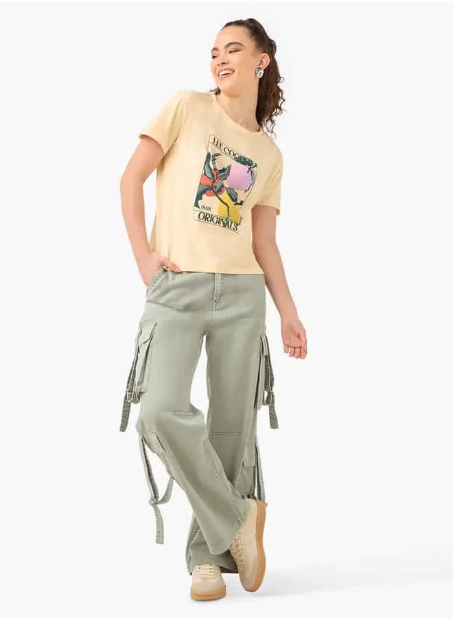 Lee Cooper Lc Logo Tee For Female