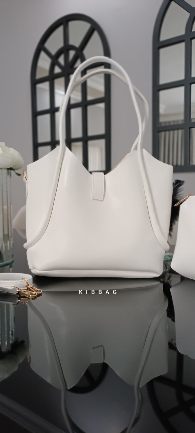 NahitaTyana Women's Handbag, Shoulder Bag and Crossbody Bag, Shoulder Strap, Additional Bag  - Image 3