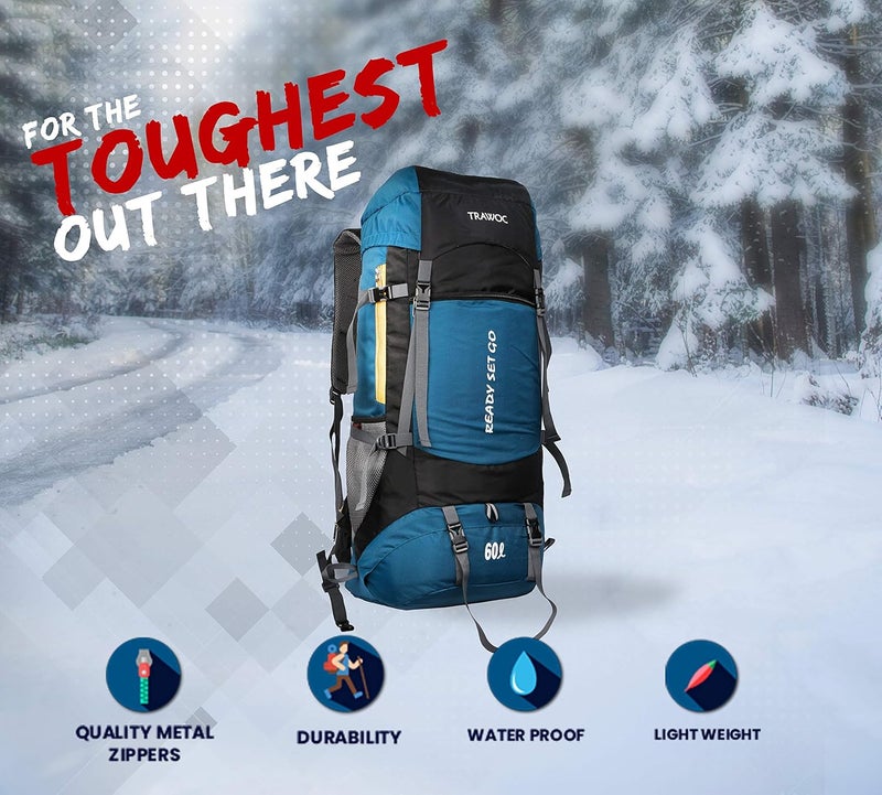 TRAWOC SPARCO 65L Travel Backpack - Image 5