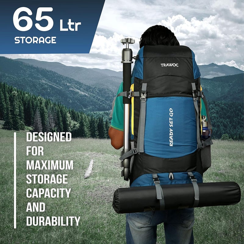 TRAWOC SPARCO 65L Travel Backpack - Image 4