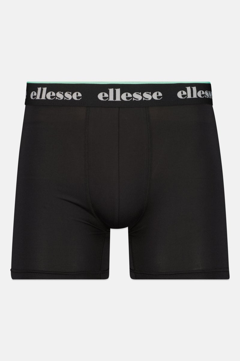 Ellesse شورت بوكسر رجالي 3 قطع بشعار العلامة التجارية، متعدد الألوان - Image 4