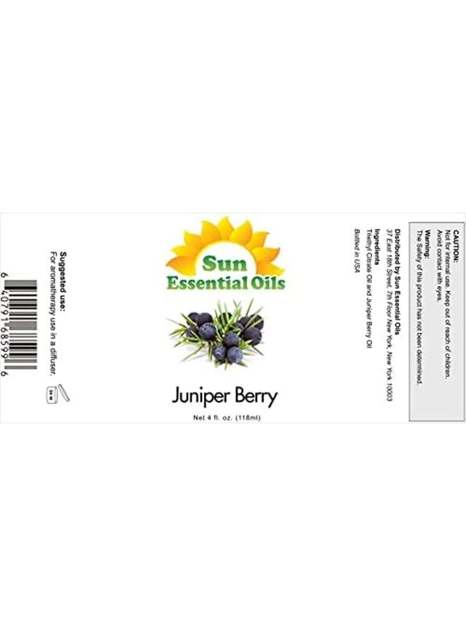 Sun Essential Oils 4oz - Juniper Berry Essential Oil - 4 Fluid Ounces - Image 2