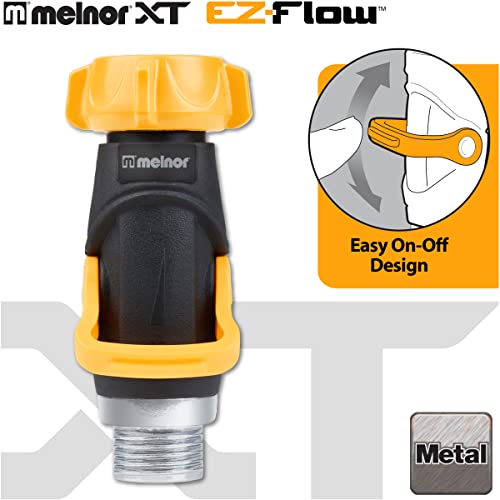 Melnor مجموعة موصل صمام التدفق Melnor 65171AMZ، 1 قطعة (عبوة من 1)، أصفر، أسود، رمادي - Image 3