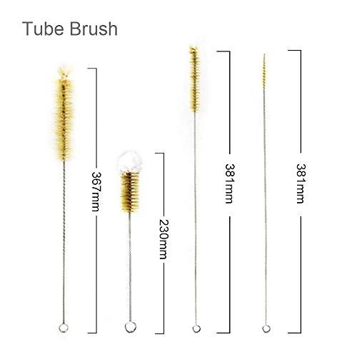 ULAB Scientific Lab Cleaning Brush Set, 7 Sizes for Different use, one Beaker Brush, one Buret Brush, one Cylinder Brush, Four Tube Brushes, UCB1001 - Image 5