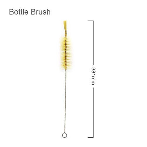 ULAB Scientific Lab Cleaning Brush Set, 7 Sizes for Different use, one Beaker Brush, one Buret Brush, one Cylinder Brush, Four Tube Brushes, UCB1001 - Image 3