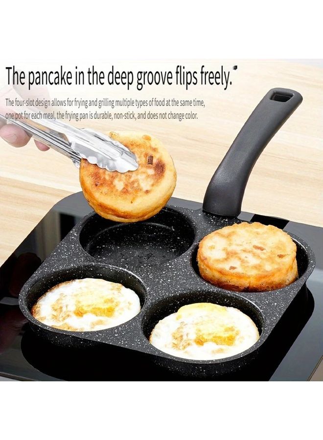 مقلاة عجة من الحديد الزهر غير لاصقة بمقبض واحد، آمنة للغسيل في غسالة الصحون ومناسبة للاستخدام على المواقد الكهربائية - Image 2