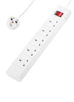 5 Sockets - 3 Meters - with on/off button.
