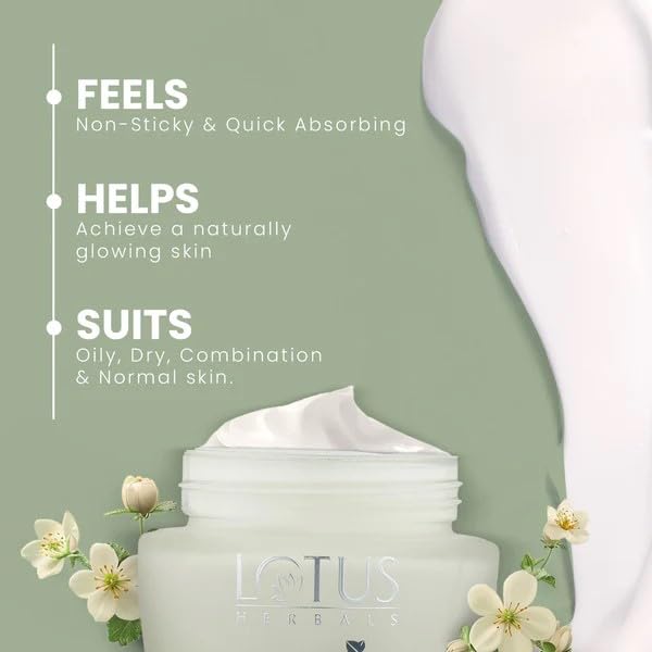 LOTUS HERBALS Lotus Herbals Whiteglow Gel Cream 60g Intensive Serum 30ml Set of 2 - Image 3