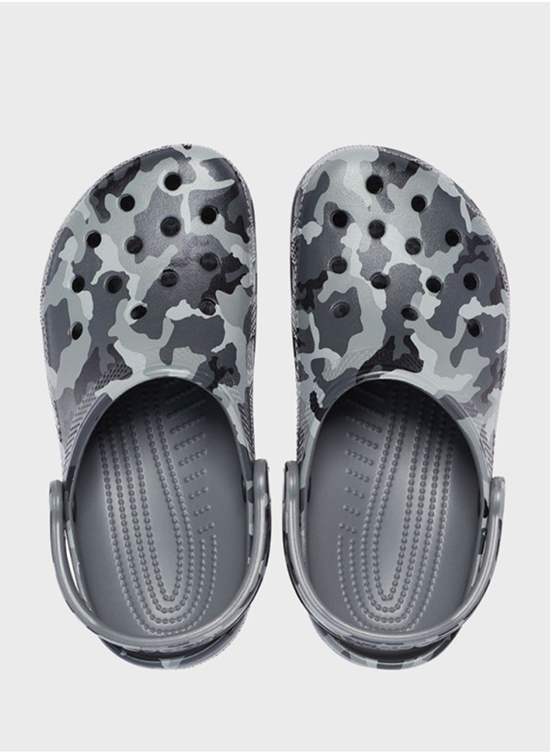 crocs - Classic Printed Clog Sandals - Image 1