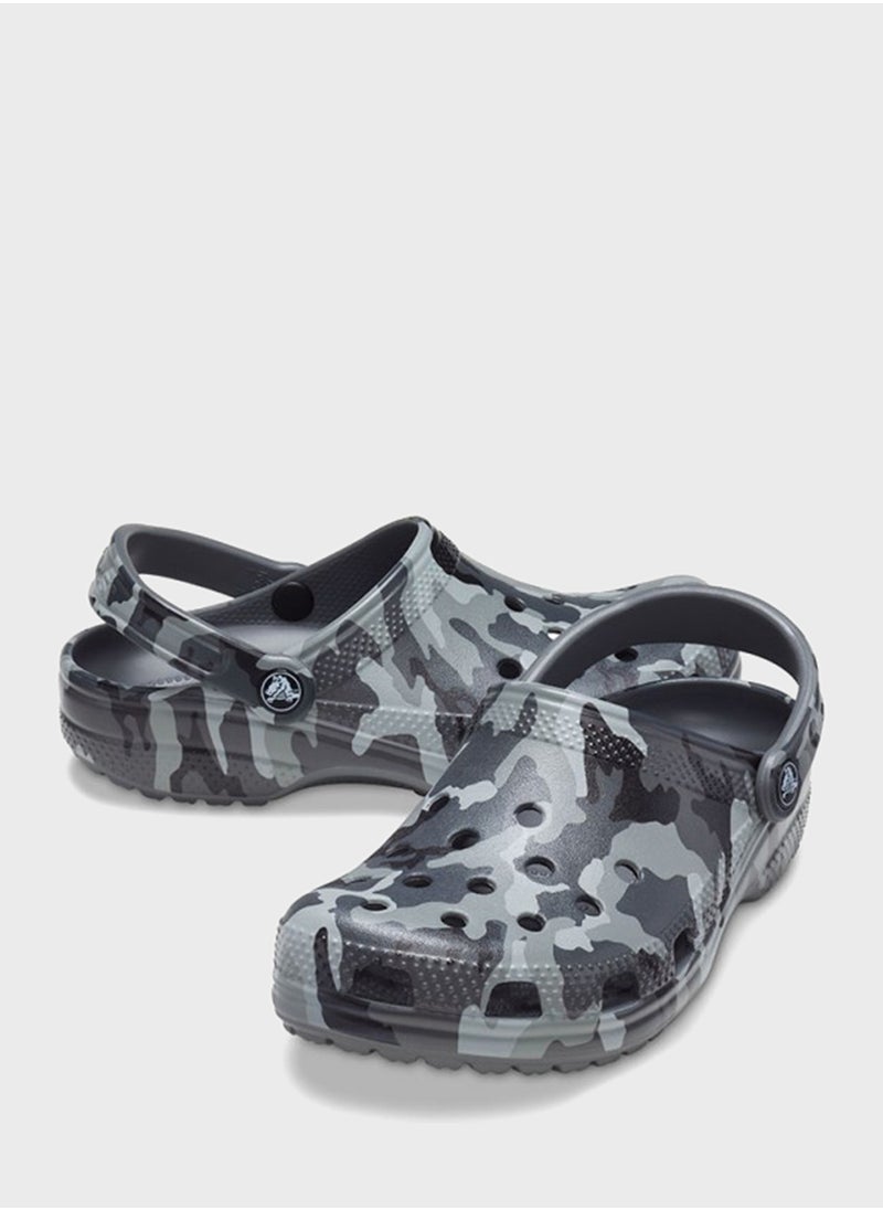 crocs - Classic Printed Clog Sandals - Image 1