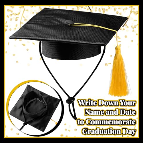 Bunnycool Dog Graduation Cap and Gown 2026 Washable Pet Graduation Costume for Dog Cat Shirt and Hat(Traditional,M,Black) - Image 3