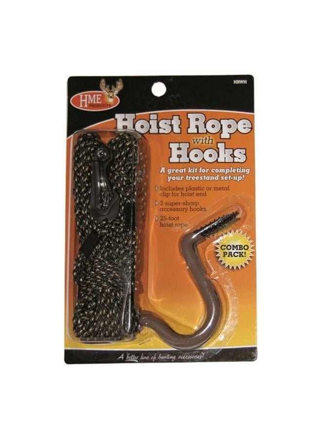 HME Products Hoist Rope with Hooks, 25-Feet in length - Image 5