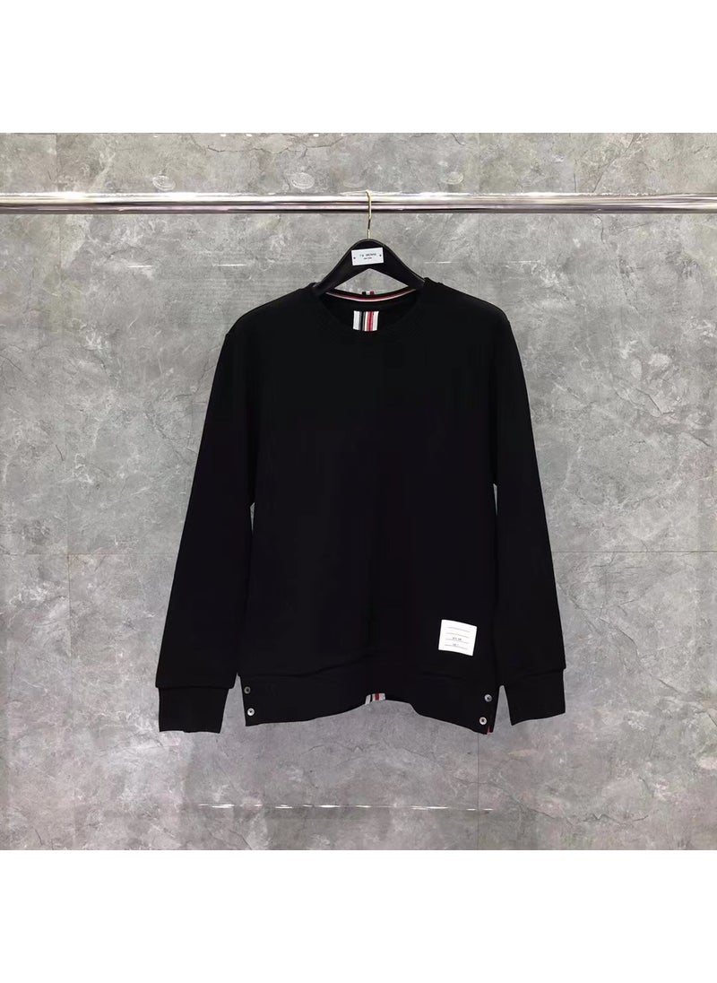 Generic - Factory Direct Unisex Sweater Casual Comfortable Versatile Black - Image 1