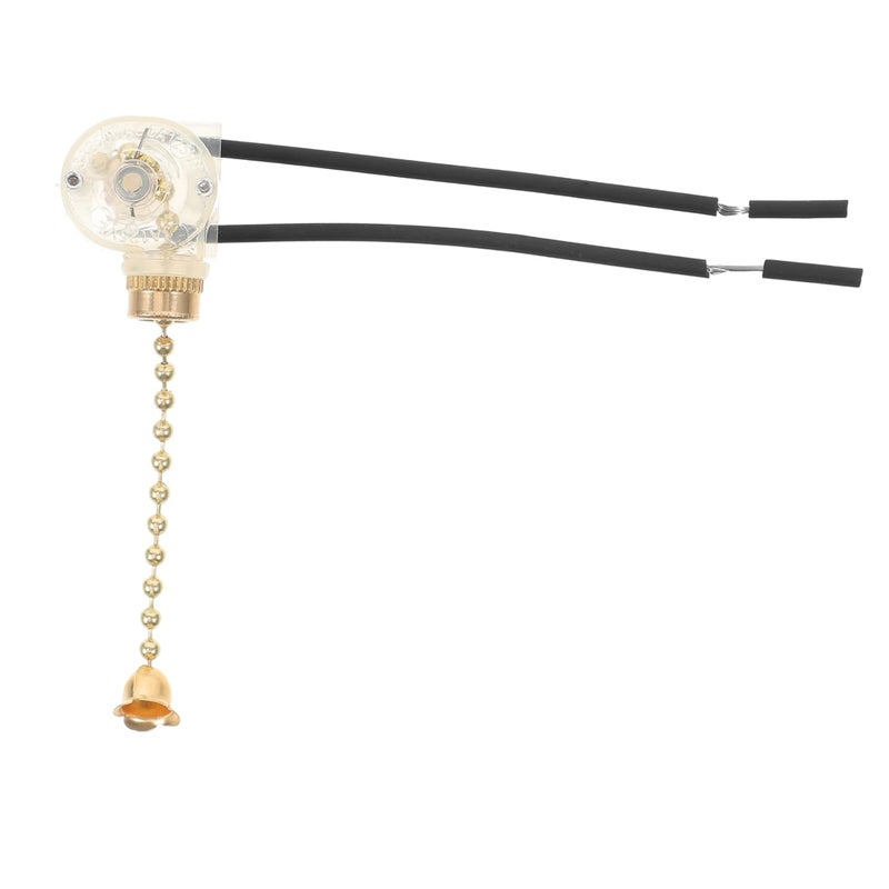 مفتاح سلسلة سحب مروحة السقف هومويويو، سلكين، إعدادات إيقاف، تحكم سهل، ستايل عشوائي - Image 1