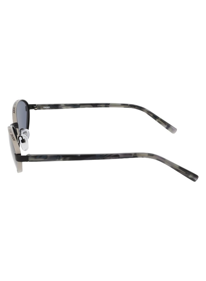 DKNY FULL RIM METAL DKNY SUN DK118S 5318 (001) SATIN BLACK - Image 4