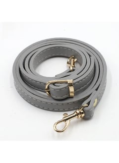 Arabest Ladies Crossbody Bag Strap with DIY Removable Handle Grey (gold buckle) 