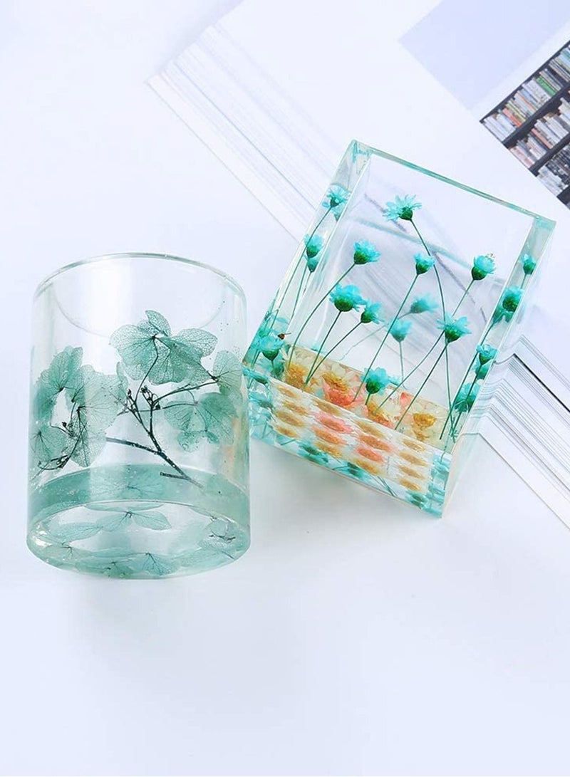 Captaintech 2 Pack Silicone Resin Molds Moulds Crafting Kit Jewelry Making Set for Jewelry Casting, DIY Pen Holder - Image 3