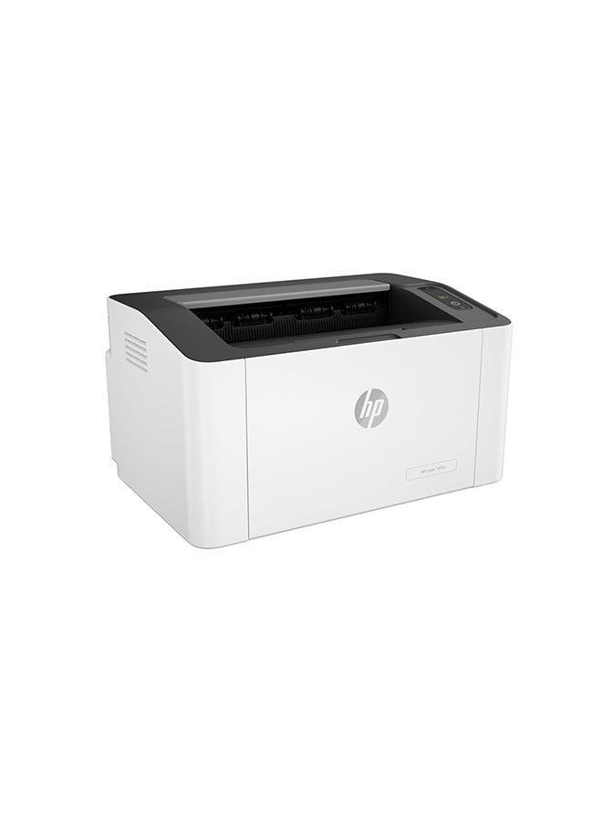 HP طابعة ليزر 107a لإجراء مهام العمل - سرعة طباعة تصل إلى 21 صفحة في الدقيقة، طراز 4ZB77A - لون أبيض أسود/ أبيض - Image 4