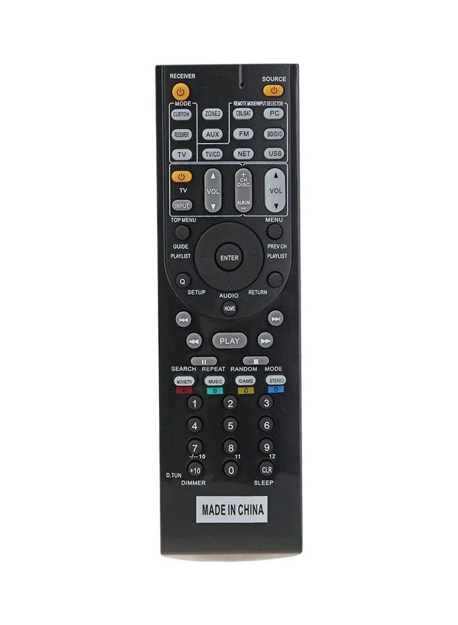 NIBEMINENT Remote Control Rc-799M for Onkyo Av Receiver Black - Image 1