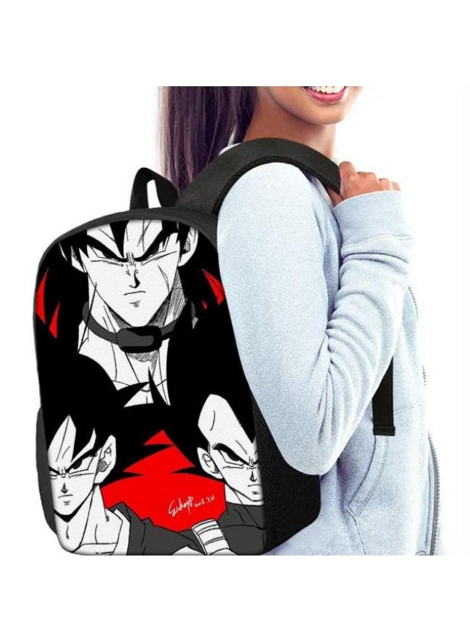 عام حقيبة ظهر مطبوعة عالمية مشتركة - مجموعة حقائب ظهر من ثلاث قطع (متوفرة للطلاب والأطفال والأصدقاء في النزهايات وتسلق الجبال وما إلى ذلك) - Image 5