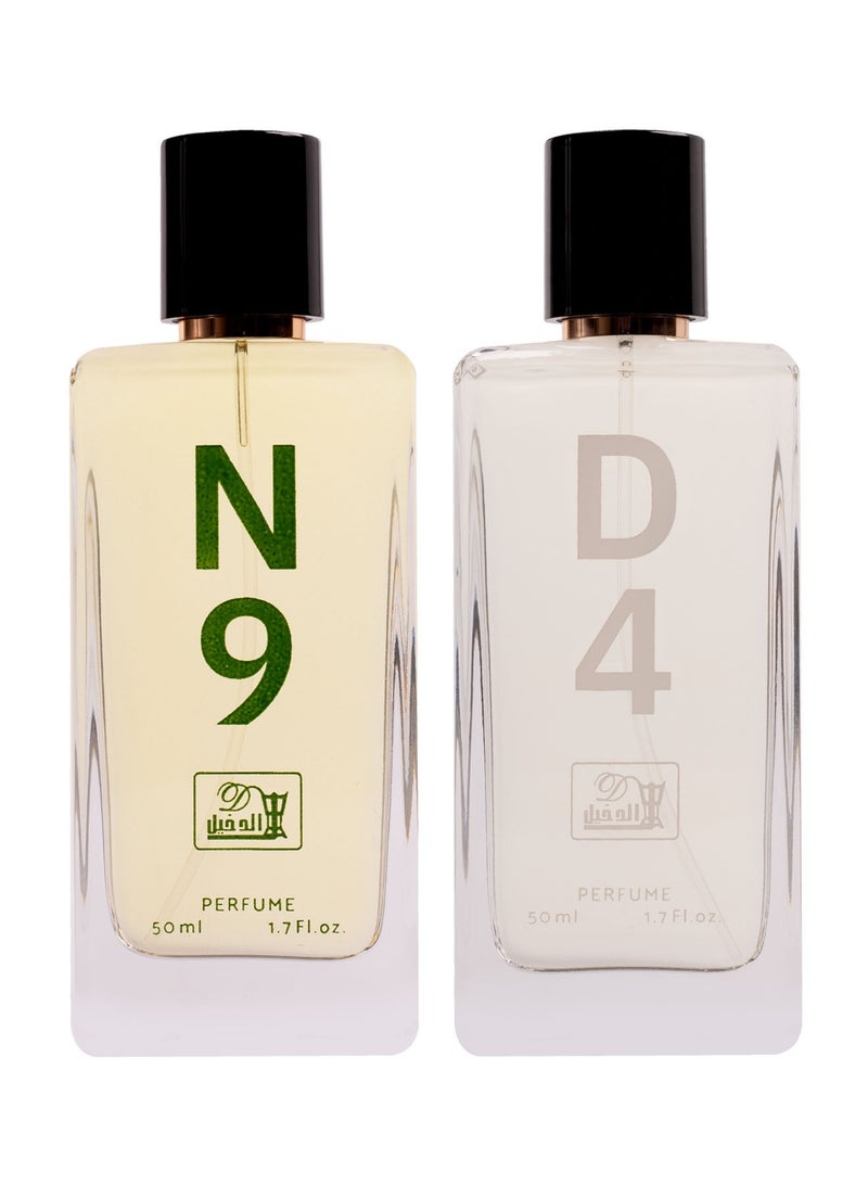 الدخيل للعود مجموعة ND94 – عطرين EDP  (50 مل × 2) - Image 1