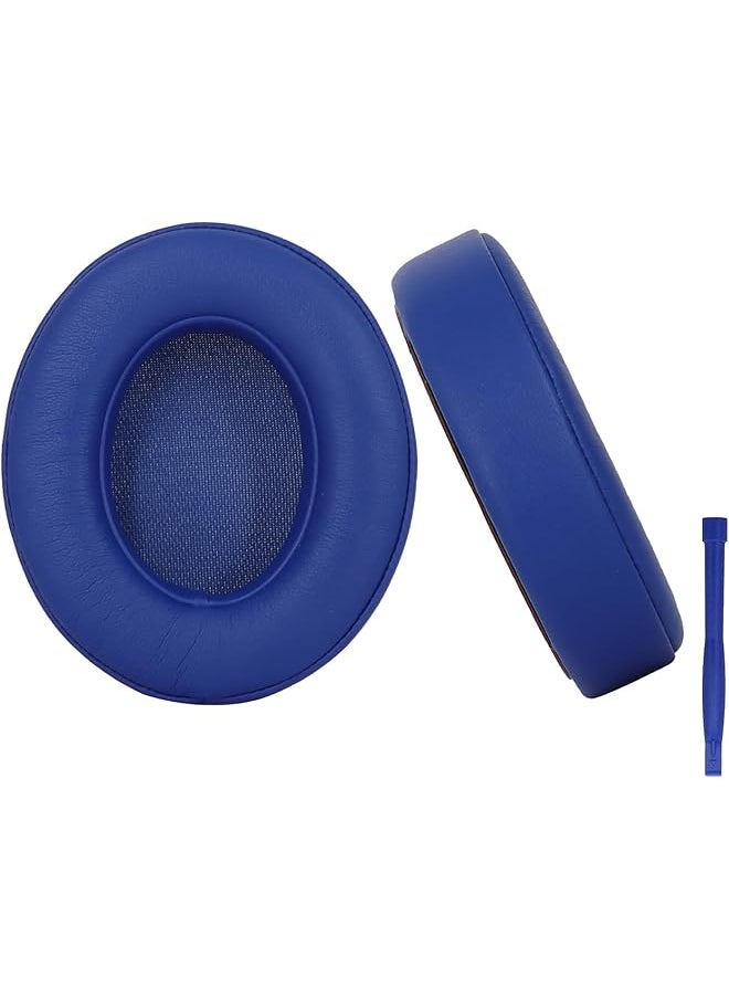 erorex Replacement Ear Pads Cushions For Beats Studio 2 & Studio 3 Wired & Wireless Headphones Earpads With Soft Protein Leather Noise Isolation Memory Foam Blue  - Image 1