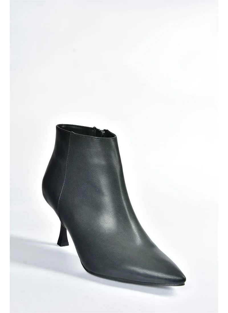 Fox Shoes Black Thin Heeled Pointed Toe Women's Boots N282102109