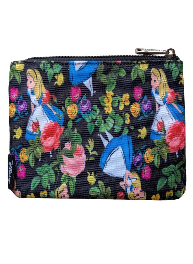 لاونج فلاي حقيبة نايلون مطبوعة بالكامل بنقشة زهور من ديزني أليس في بلاد العجائب من لاونج فلاي - Image 4