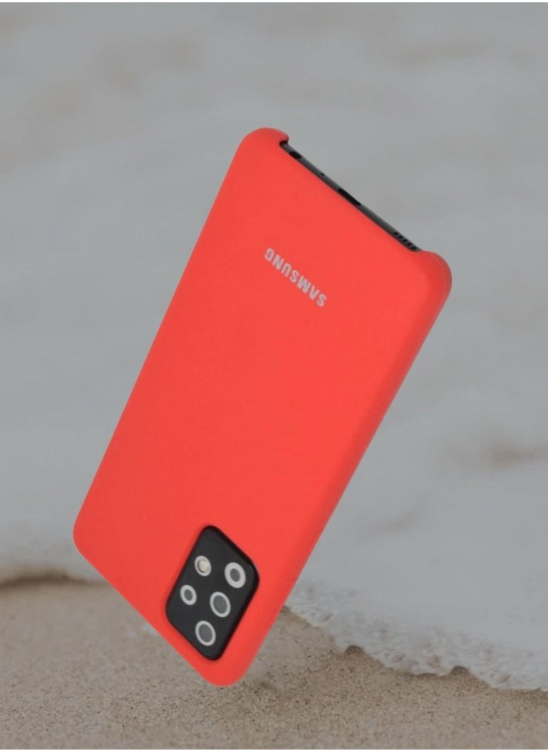 Galaxy A72 Phone Cover Slim Stylish Case with Inside Microfiber Lining