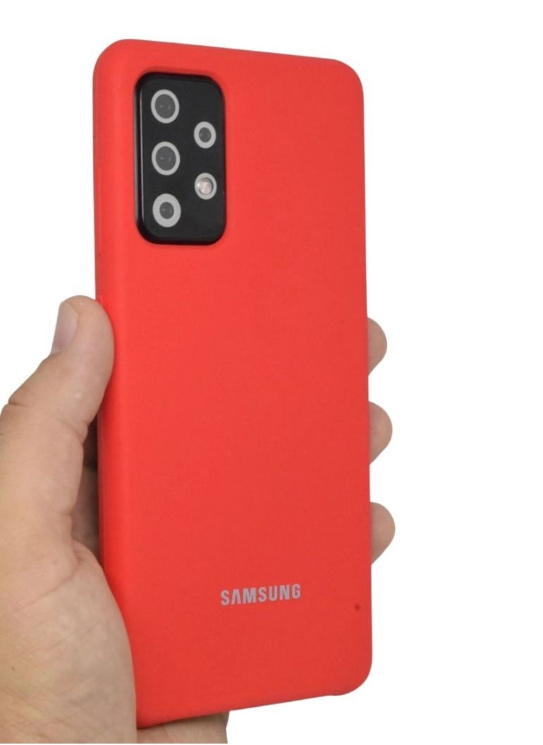 Galaxy A72 Phone Cover Slim Stylish Case with Inside Microfiber Lining