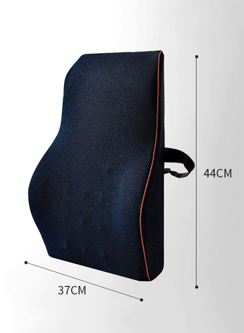 ALPNEGINE Lumbar Support Pillow, For Office and Gaming Chair, Car–Premium Memory Foam Lumbar Pillow – Ergonomic Office Home Essentials Improve Posture, Chair Cushions with Straps - Image 5