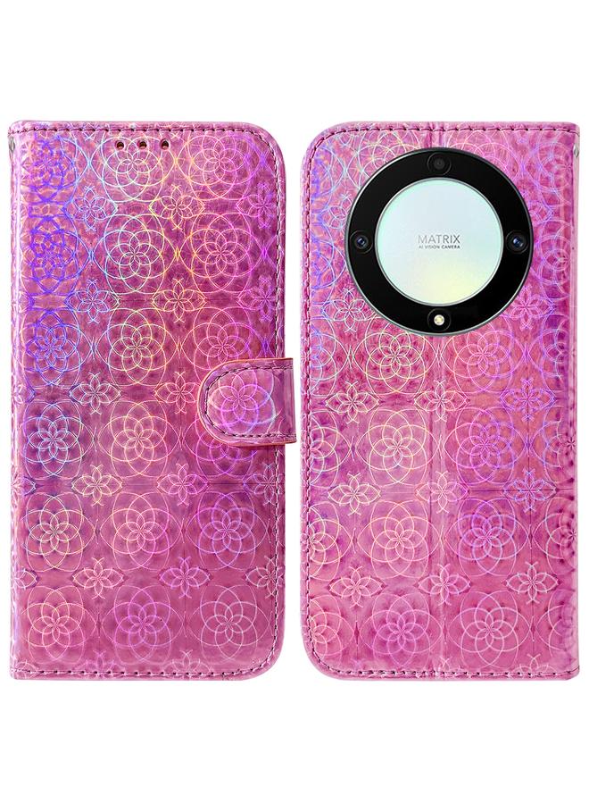 S-TOP Case For Honor X9a Colorful Magnetic Buckle Leather Phone Case - Image 1